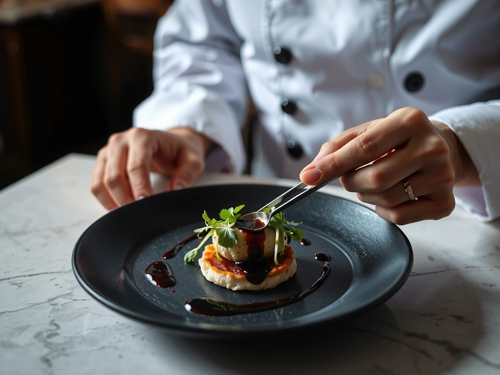 Dettaglio impiattamento